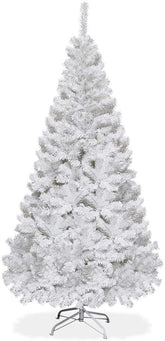 SPSUPE white tree front view showing full snowy appearance and seasonal focal benefit