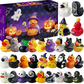SQZUWIT front packaging of Halloween advent calendar showing 31 doors and fun artwork