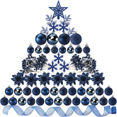Sratte navy blue complete 94-piece set showing all components and storage benefit