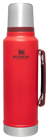STANLEY classic 1.5 qt front view showing lava finish and durable design benefit: long-lasting carry