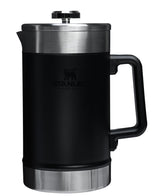 STANLEY front view of French Press showing capacity and sturdy design benefit: durable brewing