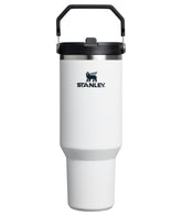 STANLEY front view of IceFlow 2.0 Chalk showing durable recycled stainless steel