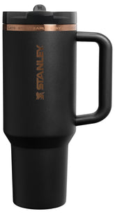 STANLEY Messi GOAT Black front view showing sleek finish and large capacity