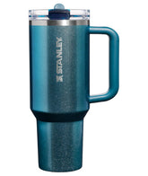 STANLEY front view of Ponderosa Shimmer tumbler showing finish and capacity, durable and stylish
