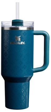 STANLEY Ponderosa Star front view showing durable insulated tumbler and festive finish