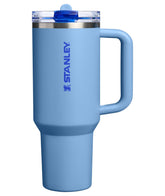 STANLEY Quencher front view showing Blue Sky color and 40 oz capacity, stylish and durable