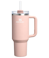 STANLEY Quencher 40 oz front view shows peach whip gloss and brand durability