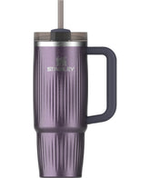 STANLEY Quencher front view showing Fluted Wisteria finish and large capacity benefit