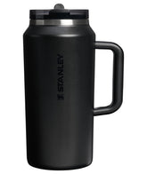 STANLEY Quencher front view showing 64 oz capacity and two-tone lid for reliable hydration