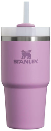 STANLEY Quencher H2.0 front view showing lilac finish and robust design, stylish portability