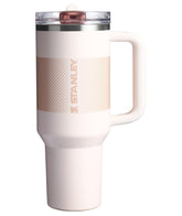 STANLEY front view of tumbler showing Rose Quartz Fade and 40oz capacity for stylish hydration