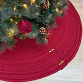 Starry Dynamo front view burgundy skirt showcasing full coverage and color warmth