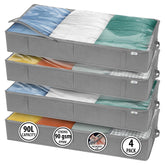 StorageExpert front view closed 4-pack showing compact storage benefit