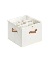 StorageWorks front view closed showing neat shoe protection and quick selection