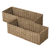 StorageWorks front view of twin baskets showing neat storage benefit