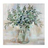 Stupell Industries front view of eucalyptus canvas showing calming design benefit