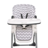 Sumersault front view of pad showing gray chevron pattern and cozy cushioning benefit