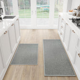 SUMLANS paired grey mats front view showing full coverage and tidy look