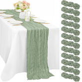 Sunnyline front packaging view showing sage runner set and neat presentation benefit