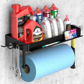 SUNTECH front view wall-mounted holder showing organized storage benefit