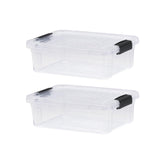 Superio front view clear container shows contents for quick identification