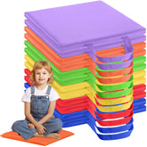 Suzile front view of colorful cushions showing vibrant classroom seating benefits