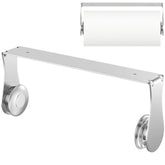 Swaitee front view showing compact under-cabinet paper towel holder, saves counter space