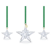 Swarovski front packaging showing the 2025 ornament set and elegant presentation