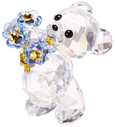 Swarovski Kris Bear front view showcasing crystal sparkle and gift appeal