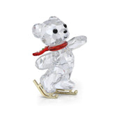 Swarovski Kris Bear front view showing crystal brilliance and collectible detail