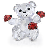 Swarovski Kris Bear front view showing sparkle and decorative charm