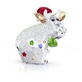 Swarovski Mo front view showing festive outfit and sparkling crystals benefit: instant centerpiece