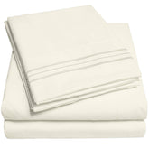 Sweet Home Collection front packaging of king sheet set showing contents and value