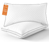 SweetNight front view of standard pillows showing plush hotel-style look and immediate comfort