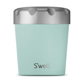 S'well front view showing mint chiller and sleek finish for portable serving