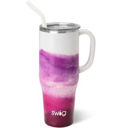 Swig Life 40oz Mega Mug front view showing amethyst finish and capacity