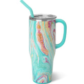 Swig Life Mega Mug front view showing full capacity and sleek finish for long-lasting temperature control