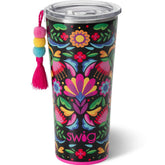 Swig Life Caliente front view showing vibrant finish and size benefit