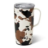 Swig Life front view Hayride travel mug showing sleek finish and capacity benefit