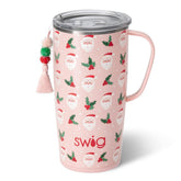 Swig Life Holly Jolly front view showing full design and capacity benefit