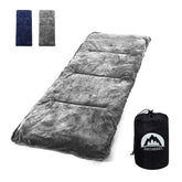 SWTMERRY cot mattress pad front view showing full size and gray color benefit comfort