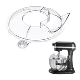 Taladad front view installed on KitchenAid bowl showing spill protection