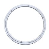 TamBee front view of 20-inch turntable base showing compact profile and durable finish
