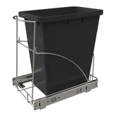 Tanamu front view of under-sink organizer showing compact hidden storage benefit
