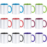 TANGLONG set front packaging showing 12 sublimation mugs and benefit of ready-to-print