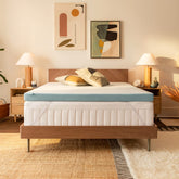 Tempur-Pedic front packaging showing Twin XL topper and quick benefits