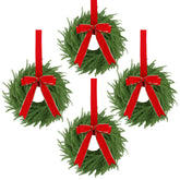 Teoytm front view of wreath showing ready-to-hang charm and curb appeal