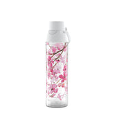 Tervis Sakura front view showing floral design and 24oz capacity benefit