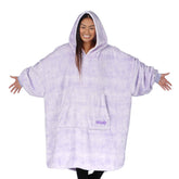 THE COMFY front view showing oversized wearable blanket and cozy fit