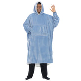 THE COMFY front view showing oversized wearable blanket and cozy fit